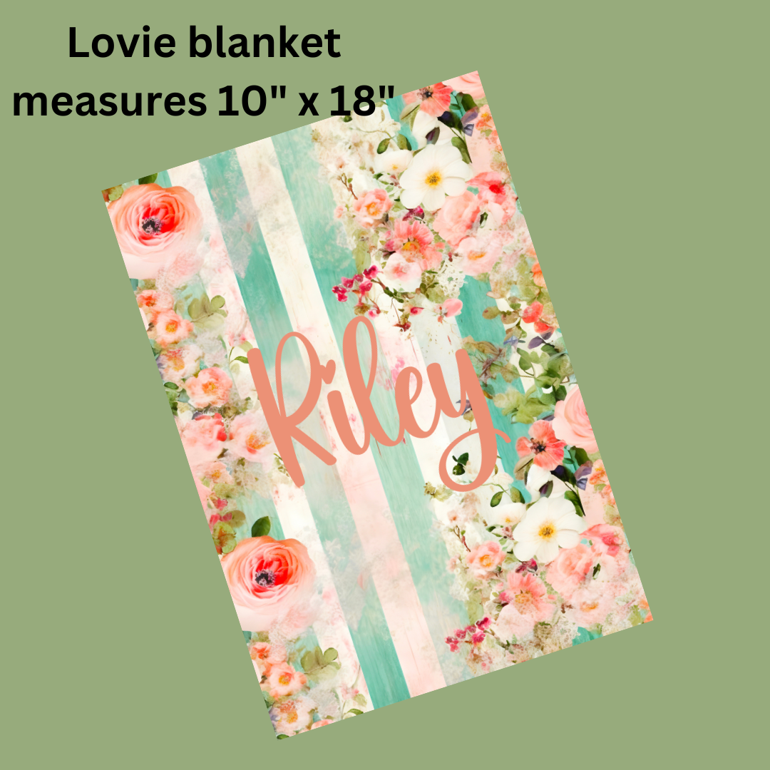Personalized shop lovie blankets